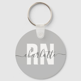 Personalised RN Registered Nurse Graduation Gifts Key Ring