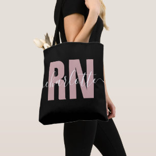 Personalised RN Registered Nurse Graduation Gifts Tote Bag