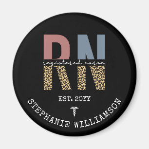 Personalised RN Registered Nurse Graduation Magnet