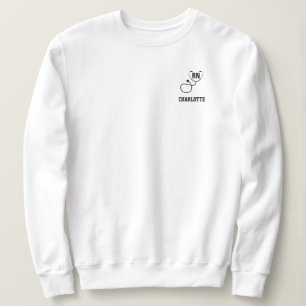 Personalised RN Registered Nurse Graduation Sweatshirt