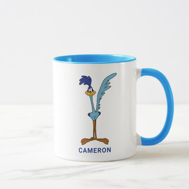 Personalised ROAD RUNNER™ in Colour Mug (Right)