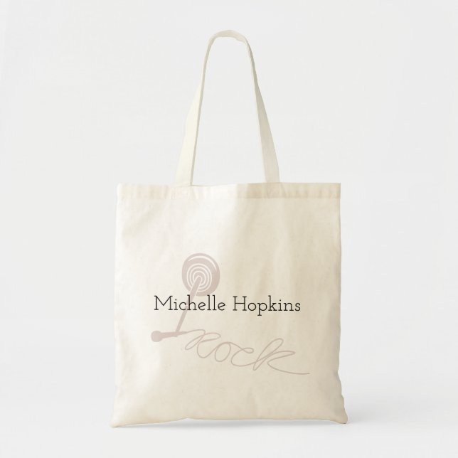 Personalised Rock Music for Musician, Guitarist Tote Bag (Front)