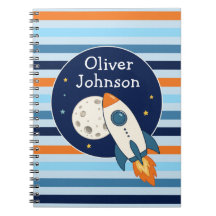 Personalised Rocket Ship Space Moon School