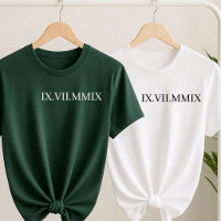 Personalised Roman Numeral Anniversary Year Gift