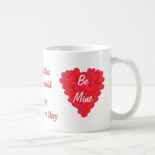 Personalised romantic Valentines day Coffee Mug