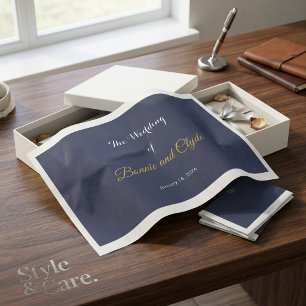 Personalised Romantic Wedding 20" x 30" Tissue Paper