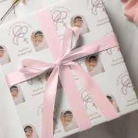 Personalised Rosary Beads Baptism Photo Catholic