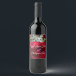 Personalised Rose Bottle Labels<br><div class="desc">Personalised Red Rose Bottle Labels Classic Rose Labels for Wine, Beer, Custom Rose Champagne Bottle Labels and Invitations. Romantic Valentines Rose Bottle Labels and Your Name here Rose Gifts for Weddings Anniversary Birthday and Stylish Any Day Red Rose Labels and Keepsakes by Artist / Designer Kim Hunter. See www.kimhunter.ca for...</div>