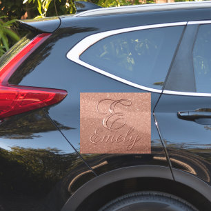 Personalised Rose Gold Glitter Name Design – Emely