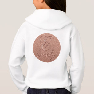 Personalised Rose Gold Glitter Name Design – Emely