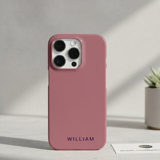 Personalised Rose Gold iPhone Case with Custom