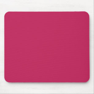 Personalised Rose Red Single Coloured Mouse Mat