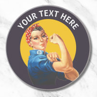 Personalised Rosie the Riveter Custom Vintage