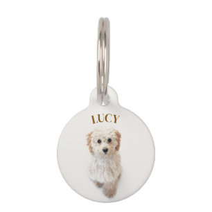 Personalised Round Pet Tag 