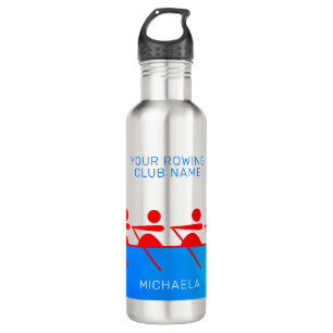 Personalised Rowing Club 4 Crew 710 Ml Water Bottle