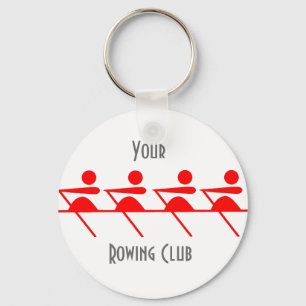 Personalised Rowing club Key Ring