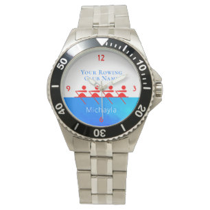 Personalised Rowing Club Member  Watch