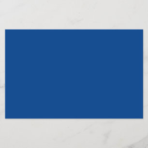 Personalised Royal Blue Flyer for Any Occasion