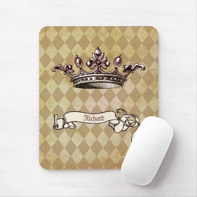 Personalised Royal Decree    Mouse Mat (With Mouse)