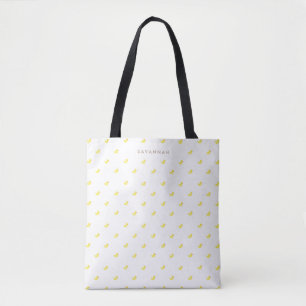 Personalised   Rubber Duckies Tote Bag