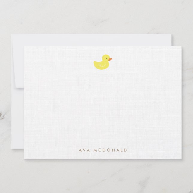 Personalised | Rubber Ducky (Front)