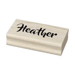 Personalised Rubber Name Stamp