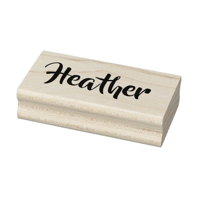 Personalised Rubber Name Stamp (Stamp)