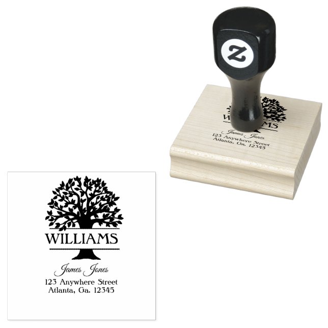 Personalised Rubber Stamp (Stamped)