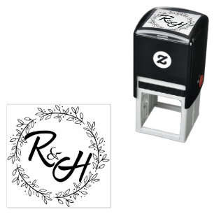 Personalised Rubber Stamp with Ink Pad 