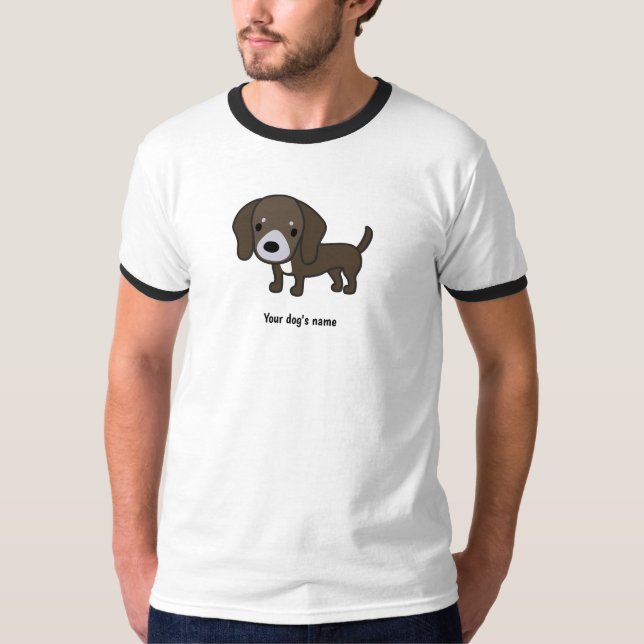 Personalised Rubyfornia Ringer T-shirt (Front)