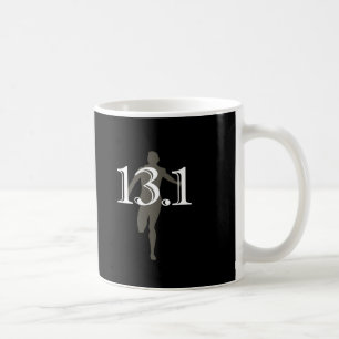 Personalised Runner 13.1 Half Marathon Keepsake Coffee Mug