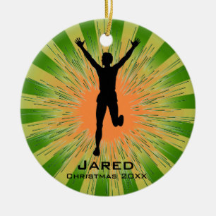 Personalised Runner Ornament