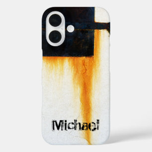 Personalised - Rusted Bar Wall iPhone 16 Case