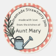 Personalised Rustic Countrycore Canning Labels