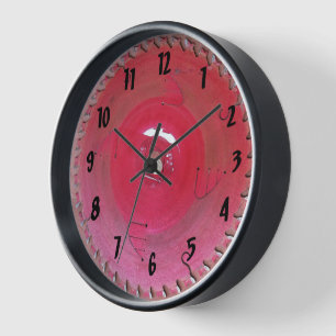 Personalised Rustic Handyman Saw Blade Clock