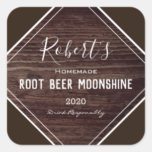 Personalised Rustic Label