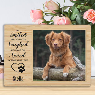 Personalised Rustic Pet Memorial Plaque
