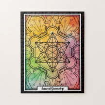 Personalised Sacred Geometry Metatron's Cube