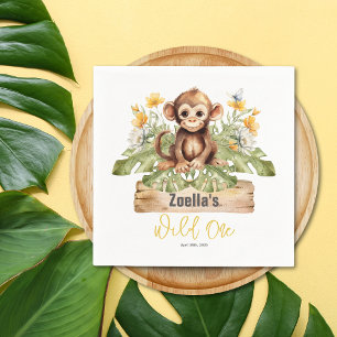 Personalised Safari Napkins