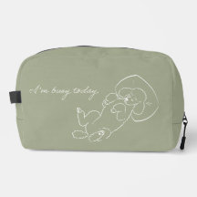 Personalised Sage Green Poodle Dog Mum Gift