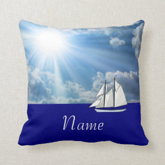 Personalised Sailing Pillow