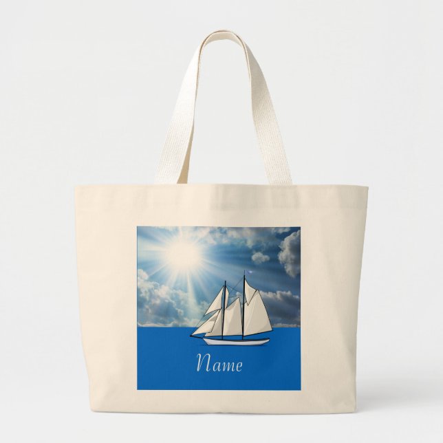 Personalised Sailing Tote (Front)