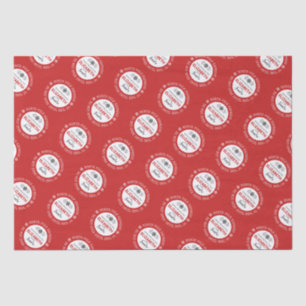 Personalised Santa North Pole Express Tissue Paper