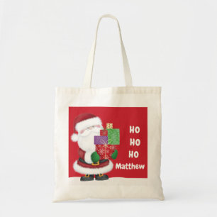 Personalised Santa Tote Bag