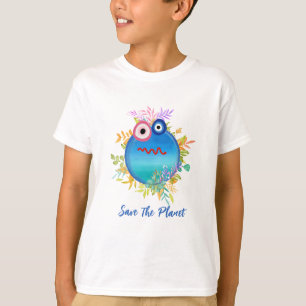 Personalised Save The Planet Collection T-Shirt