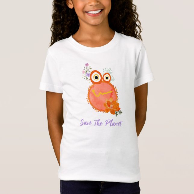 Personalised Save The Planet Collection T-Shirt (Front)