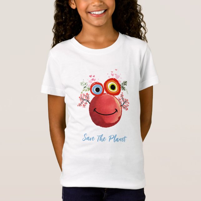 Personalised Save The Planet Collection T-Shirt (Front)