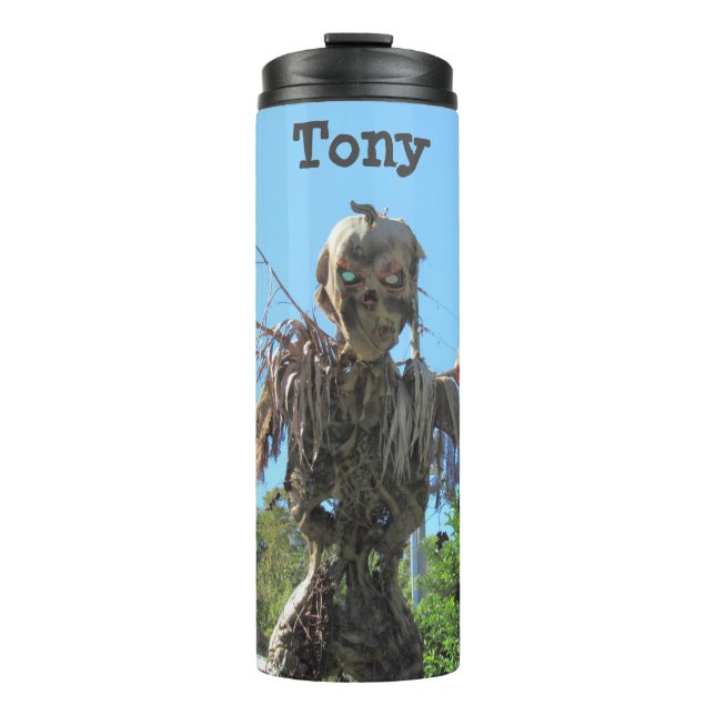 Personalised Scary Zombie Thermal Tumbler (Front)