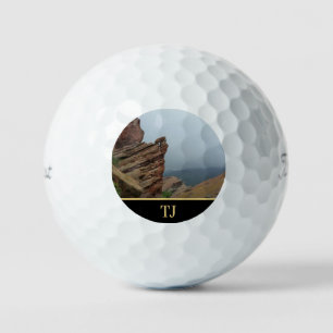 Personalised Scenic "Red Rocks" Golf Balls