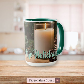 Personalised Scent of the Holidays Mug